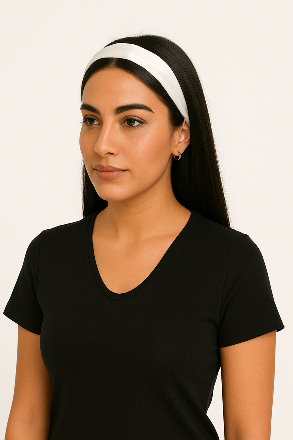 Silk Headband | Ivory