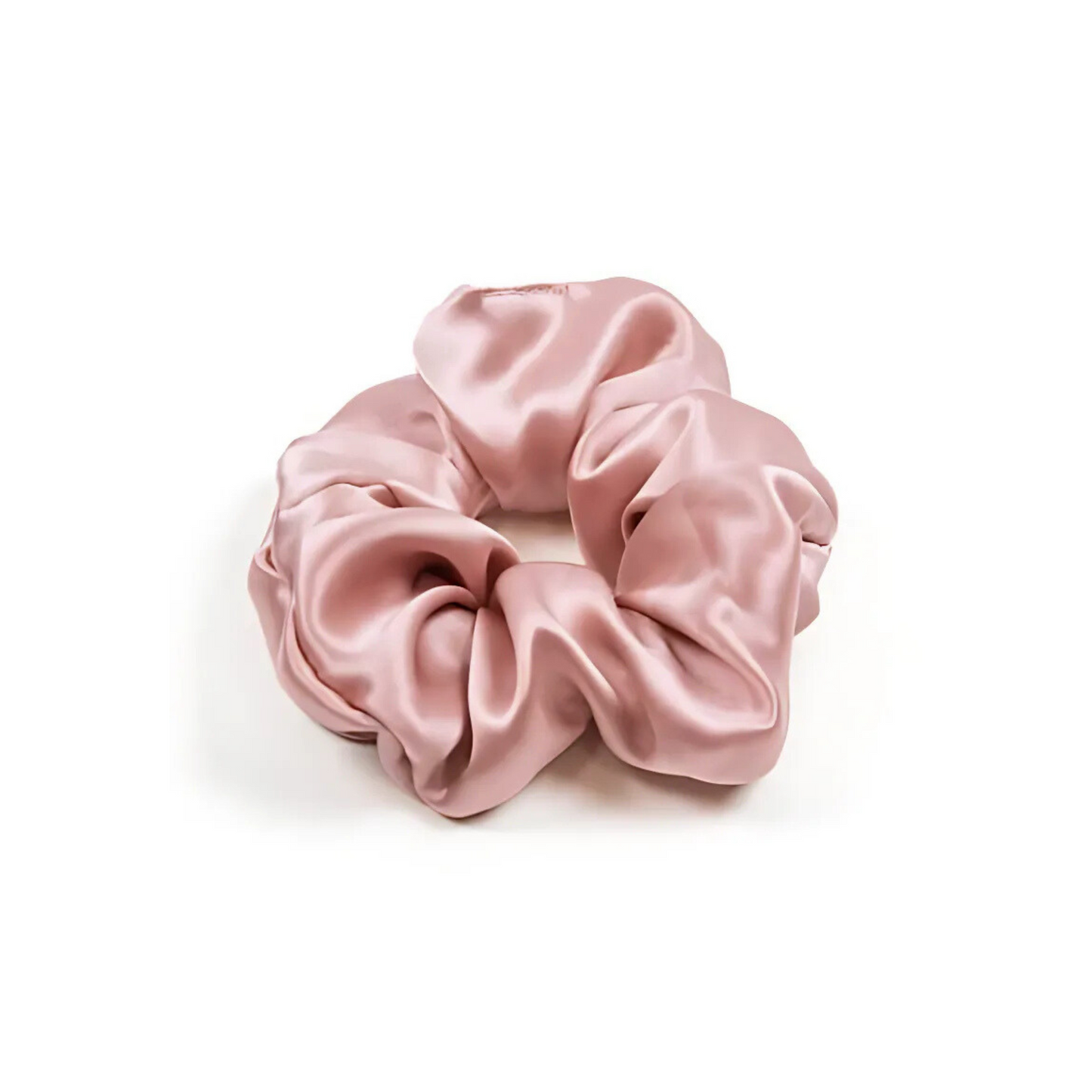 Maxi Silk Scrunchie | Powder Pink