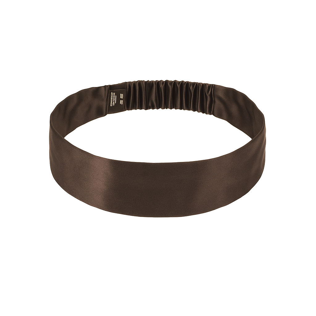Silk Headband | Dark Chocolate