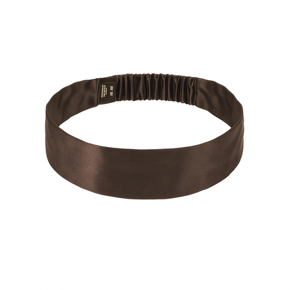 Silk Headband | Dark Chocolate