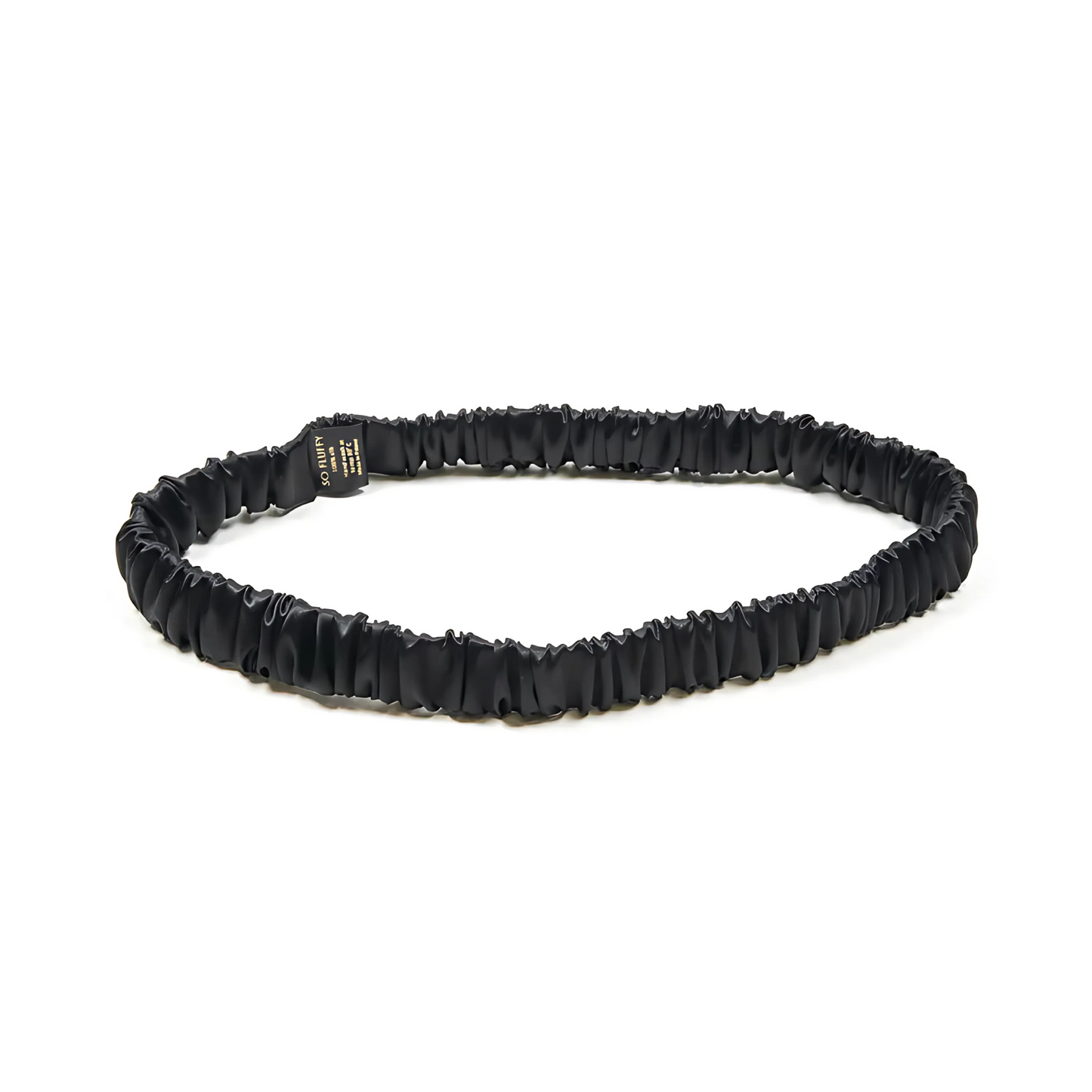 Silk Headband | Black