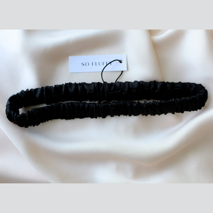 Silk Headband | Black